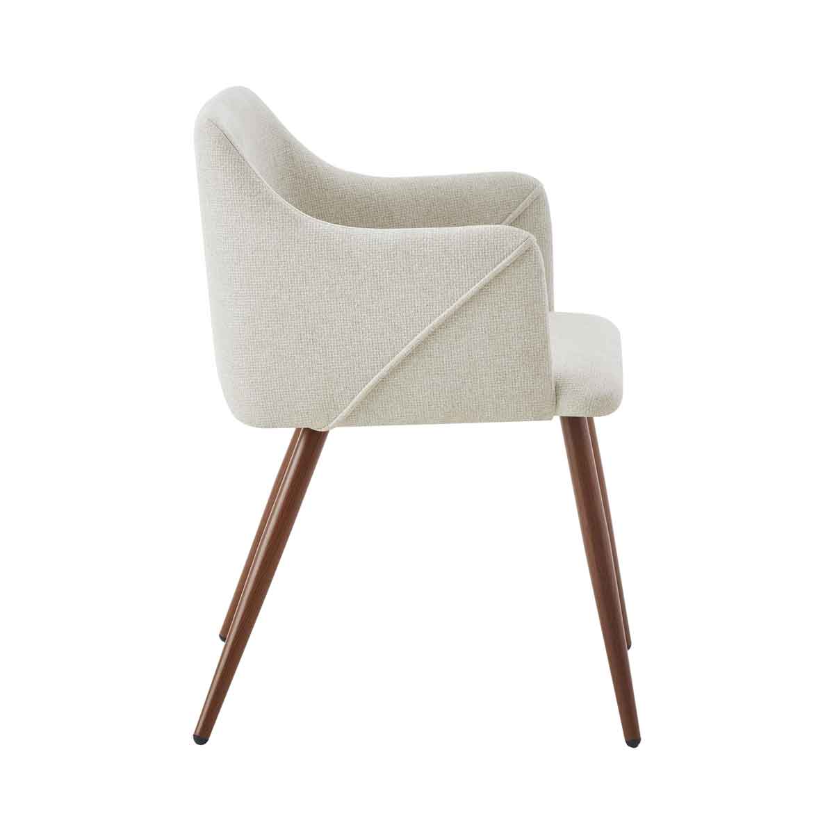 Sillón ALDRIDGE de tejido beige