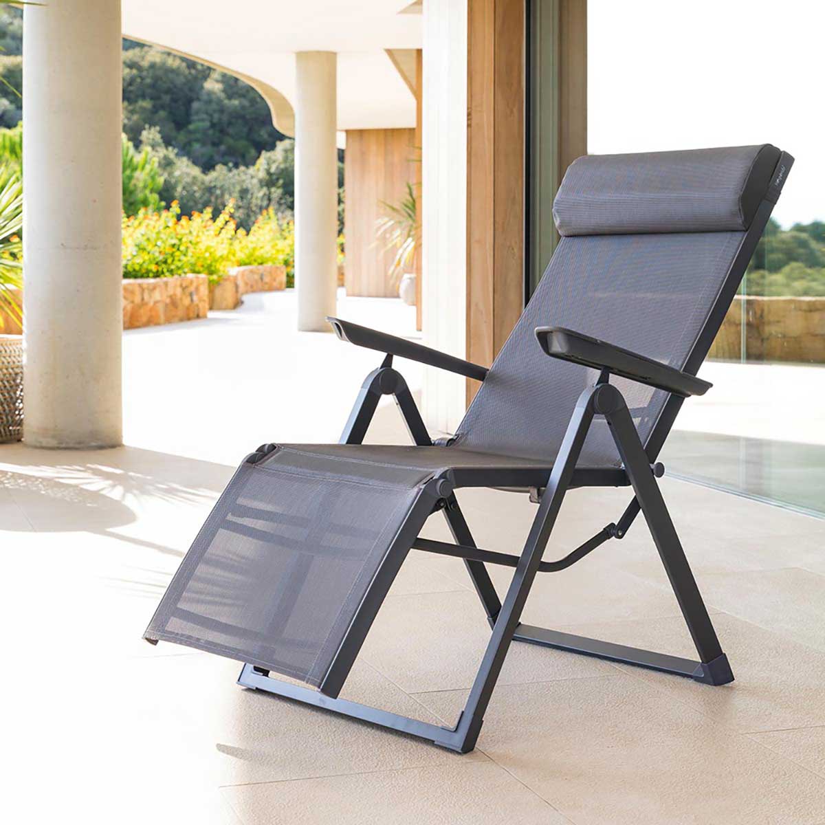 Sill&oacute;n DECIMA gris antracita