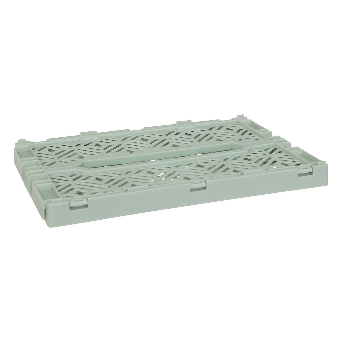 Caja plegable verde 30x20x11cm
