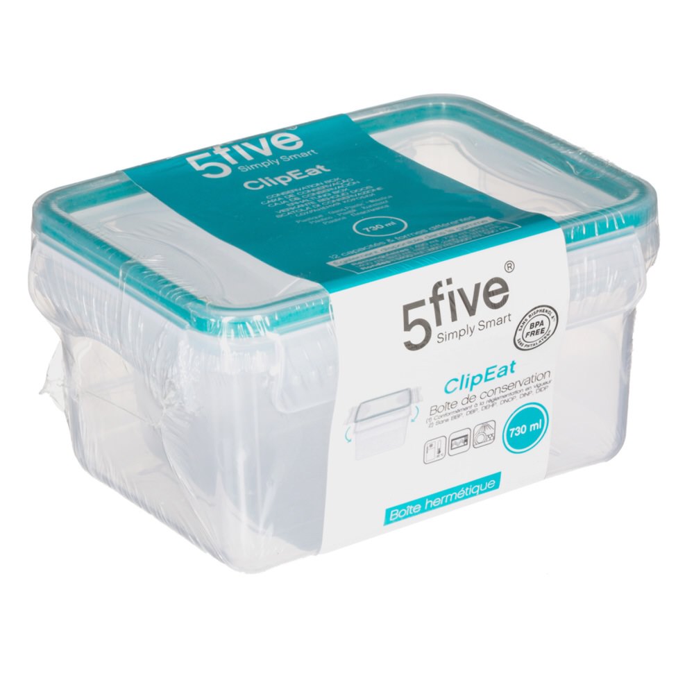 Herm&eacute;tico Pl&aacute;stico Clipeat 730Ml