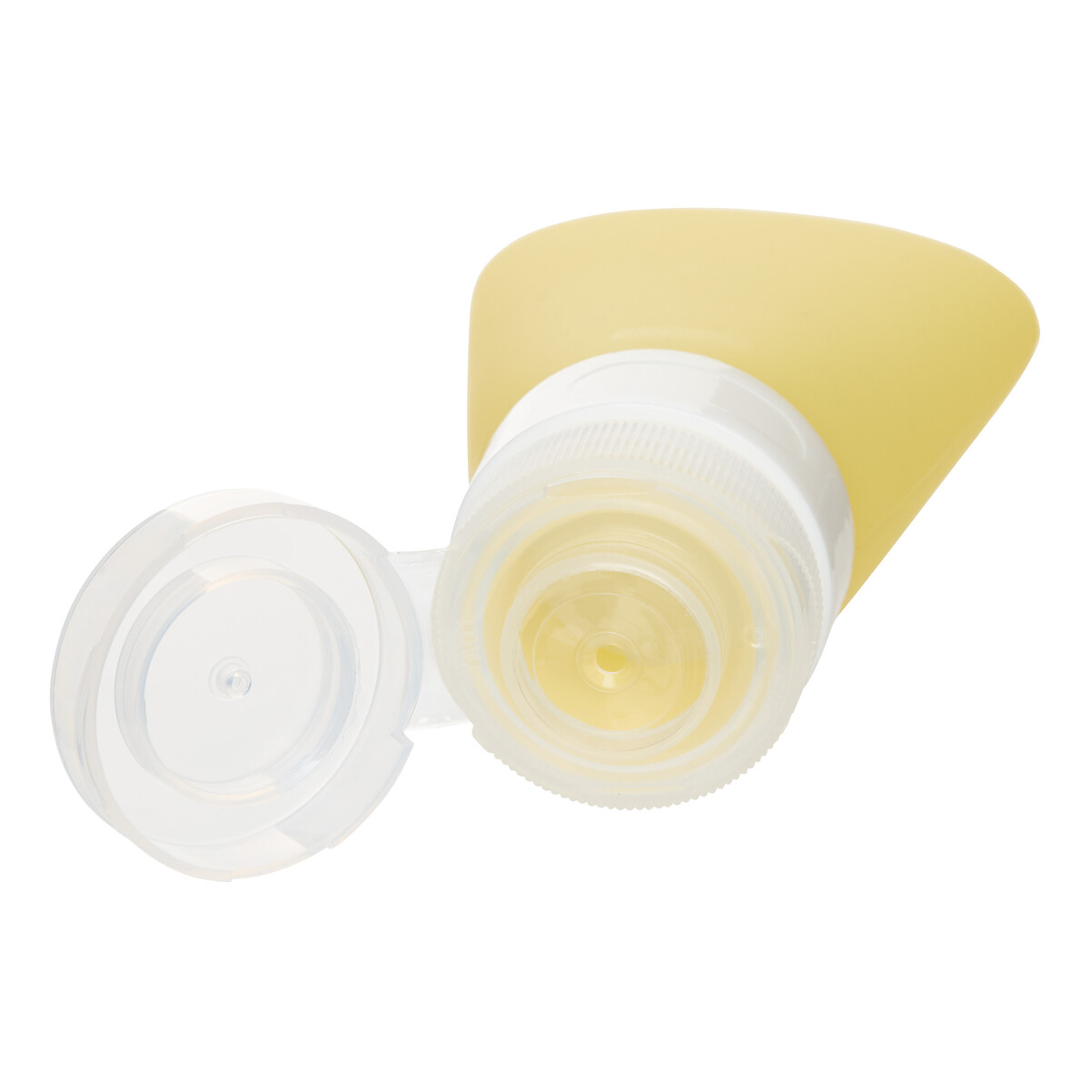 Set de viaje de 6 frascis de silicona