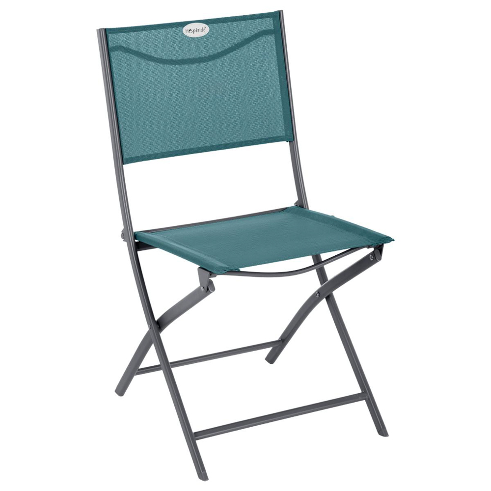 Silla plegable MODULA azul canard