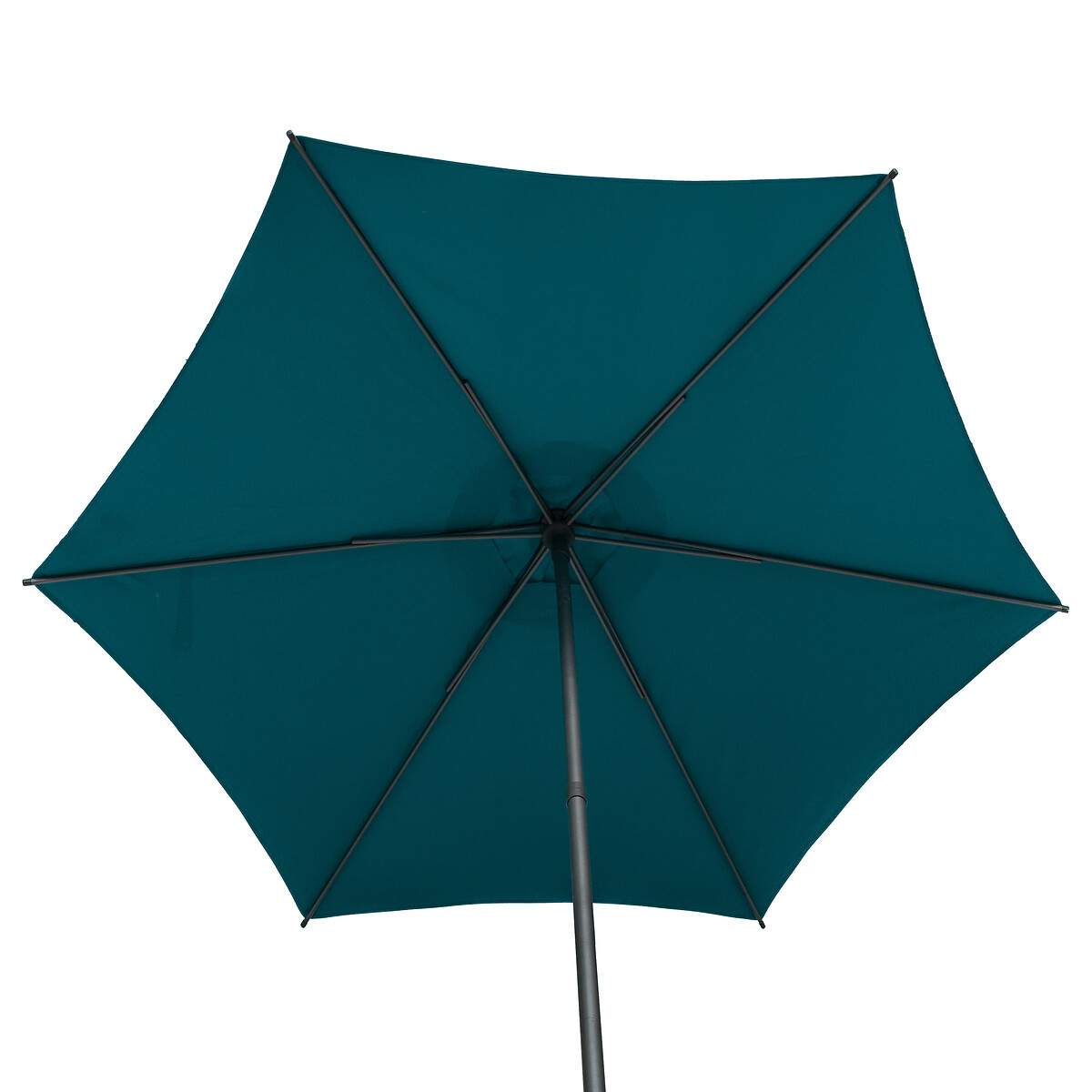 Parasol SOYA azul canard 2,7m