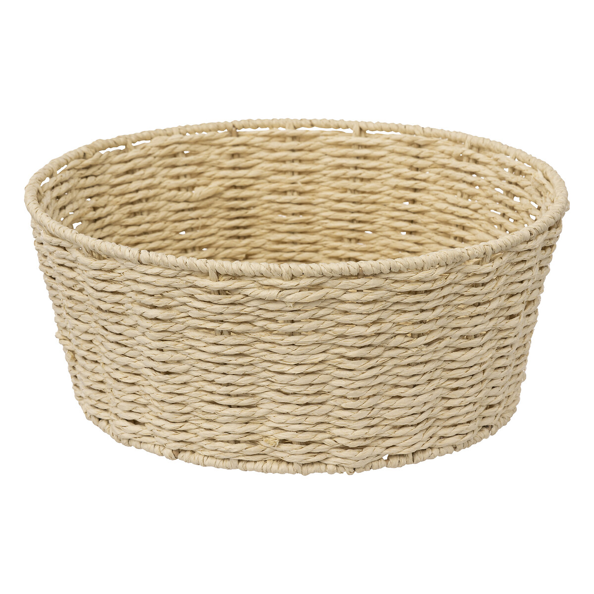 Fruteira Redonda Kord Bege 28cm