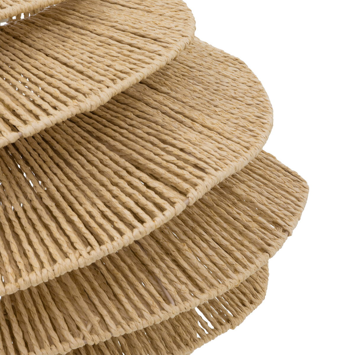 L&aacute;mpara de techo OZAN beige 54.5cm