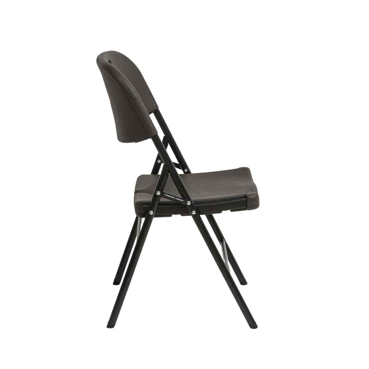 Silla plegable gris