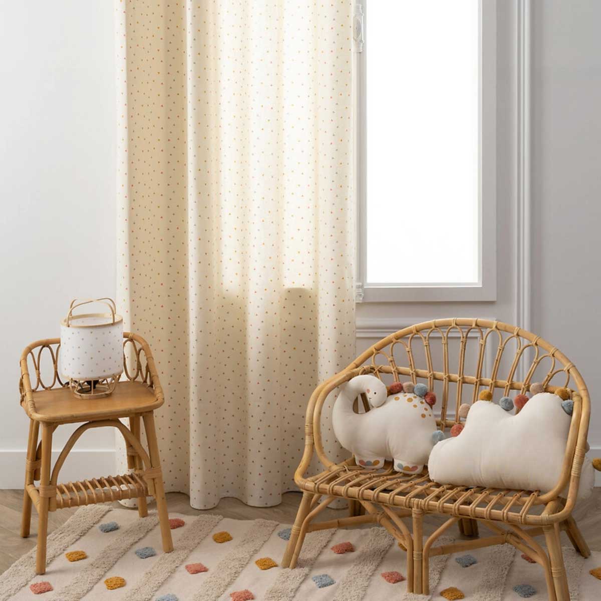 Almofada Oasis Nuvem Com Pompons