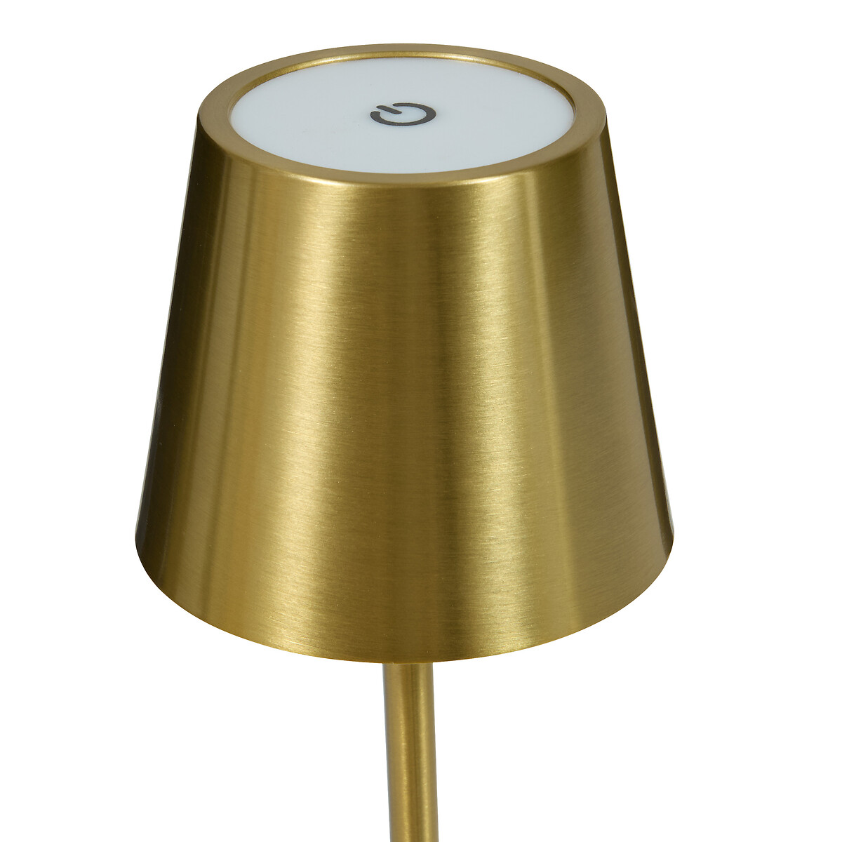 L&aacute;mpara de mesa CODY dorado usb 36cm