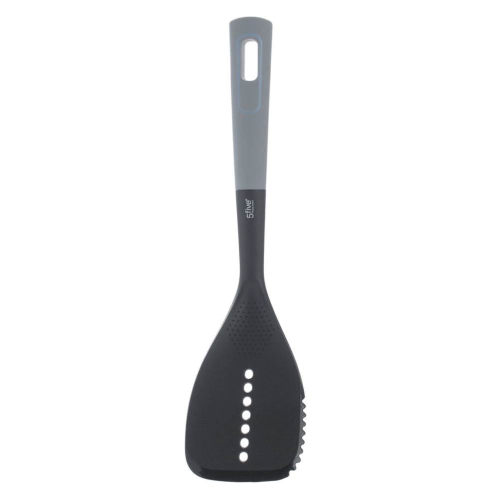 Set 5 Utensilios De Nailon Con Soporte