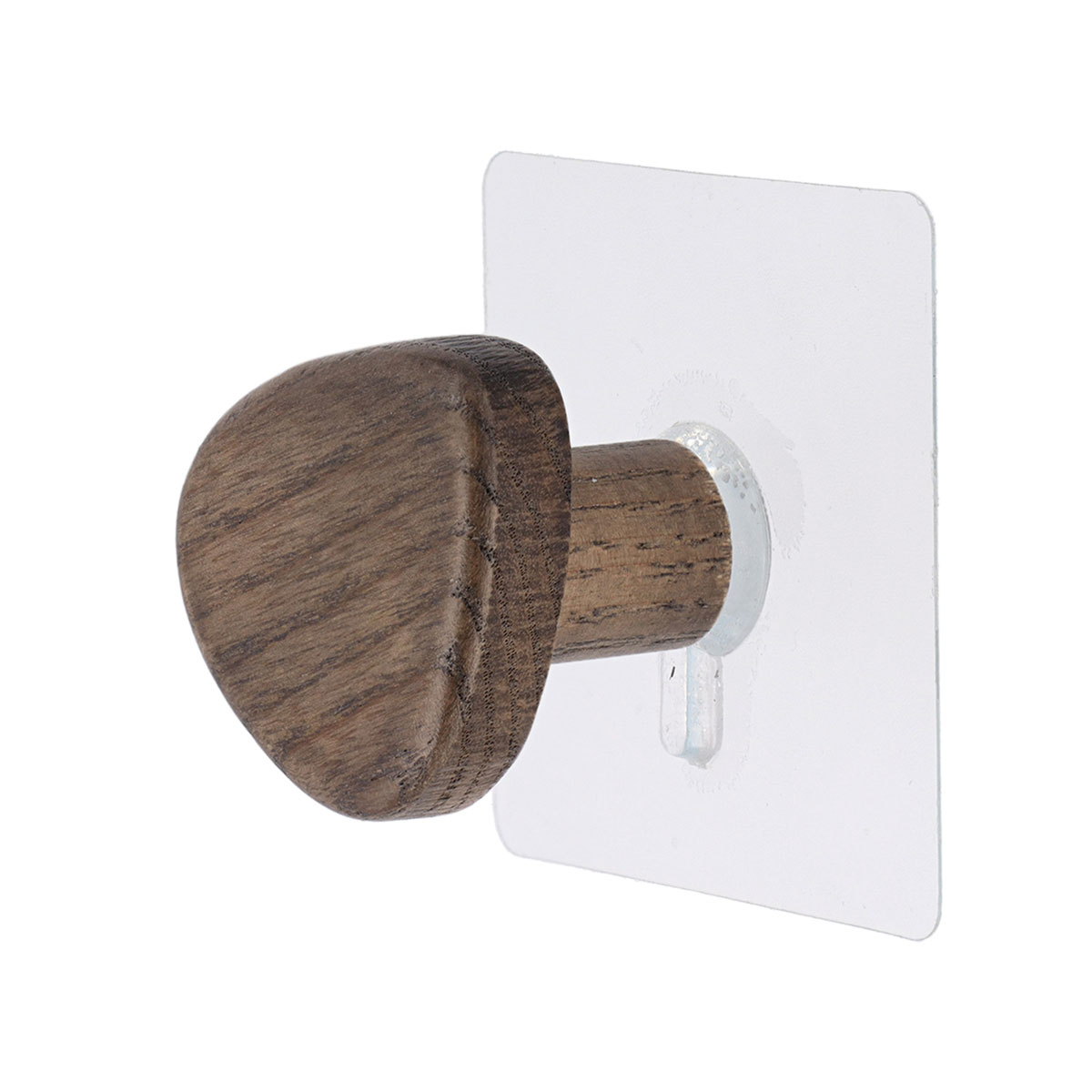 Perchero wc marr&oacute;n de madera
