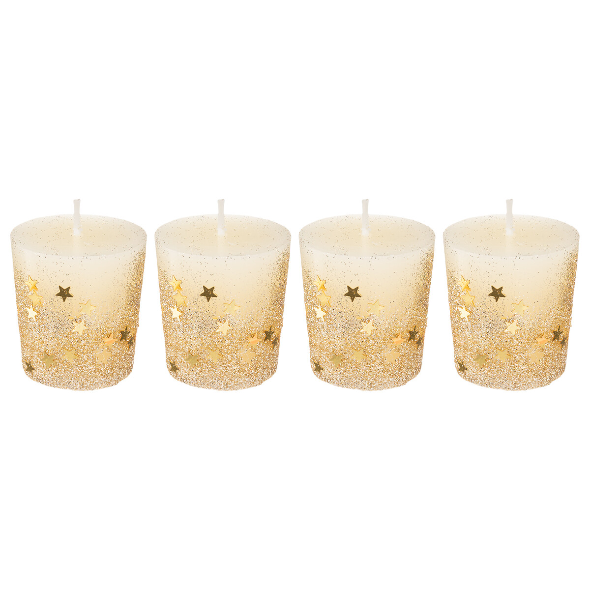 Set 4 Velas Votivas 48g