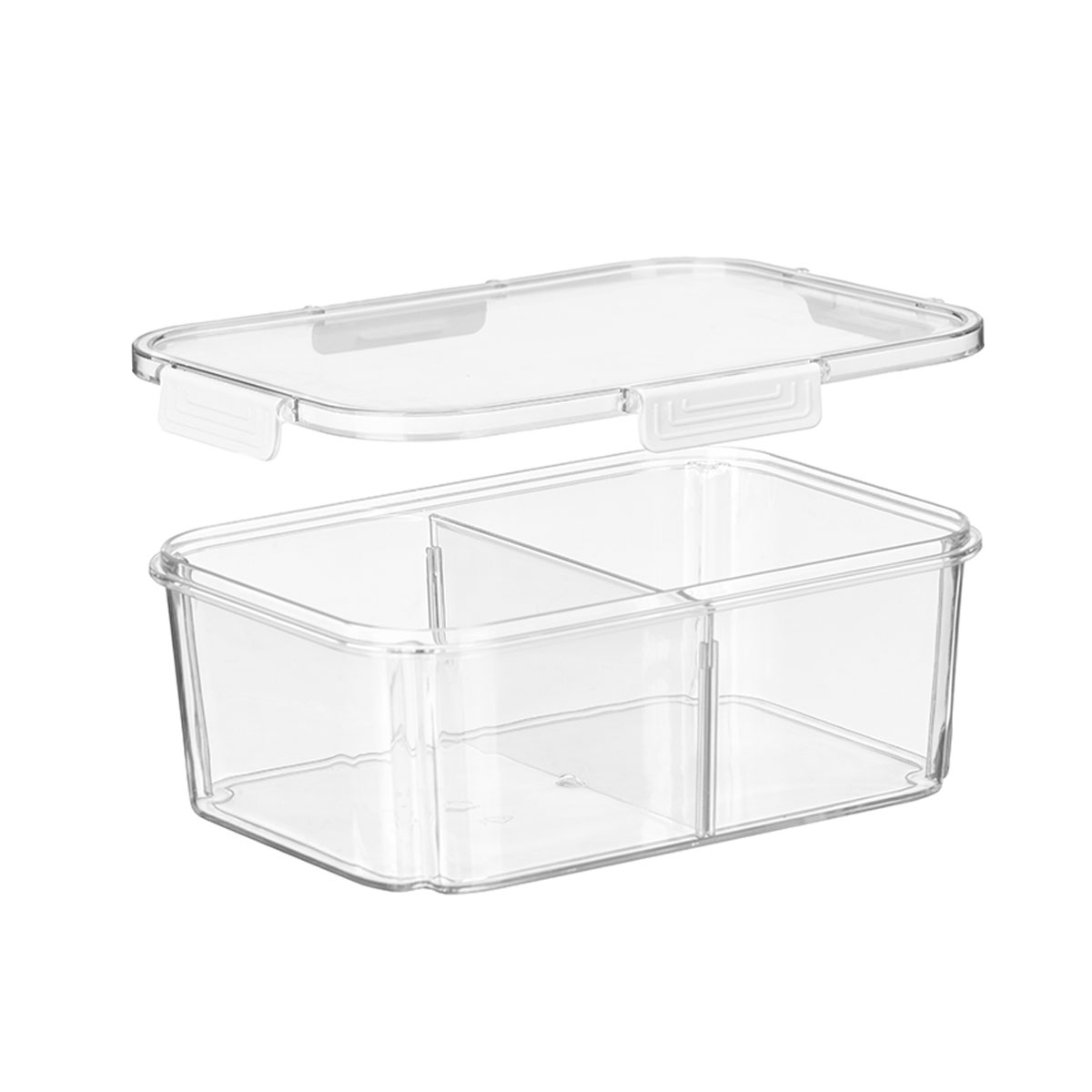 Caja hermética con separador 2L