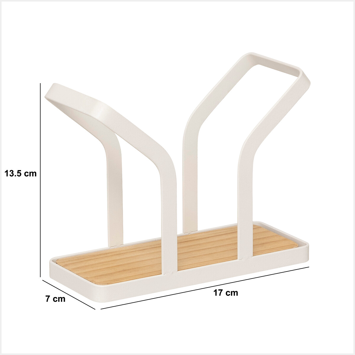 Servilletero para encimera blanco 13.5cm