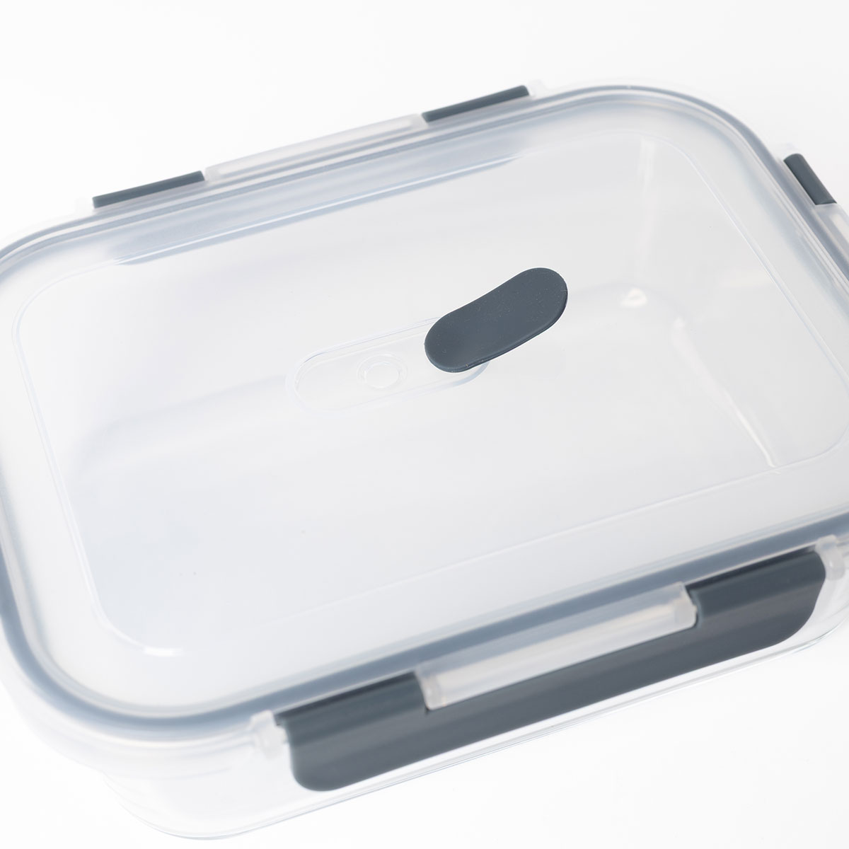 Hermético Rectangular Vidrio 1.5L