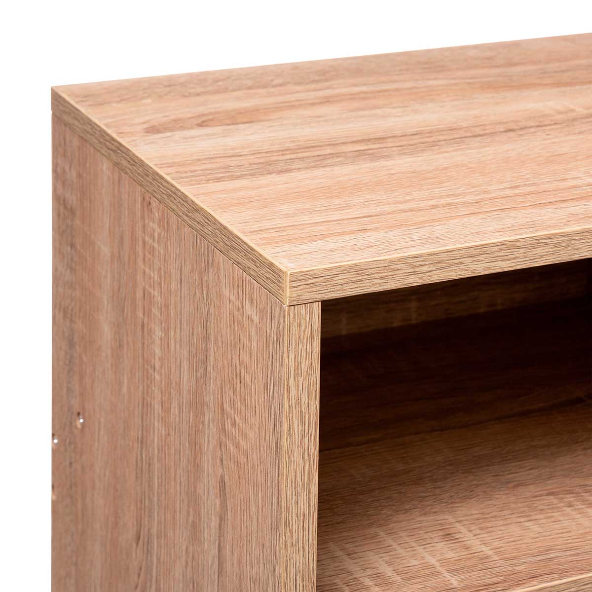 Consola Com 3 Divisórias Natural MixModul