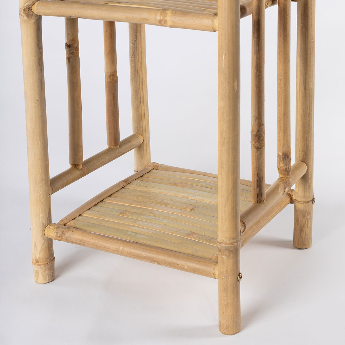 Estantería de bambú de 4 niveles