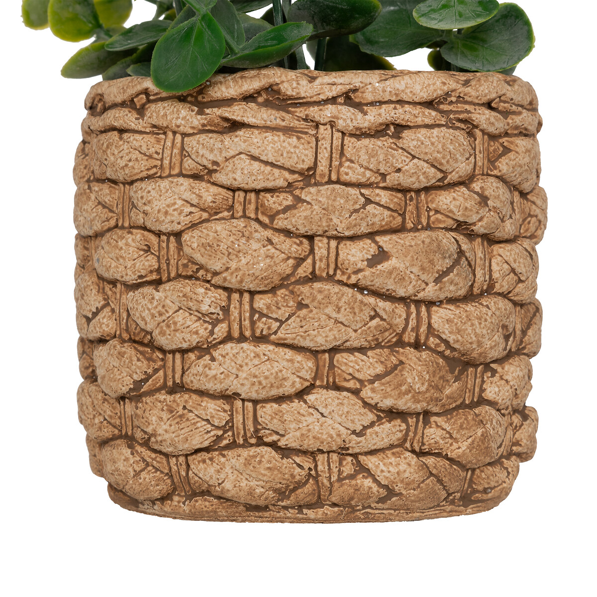 Maceta con eucalipto artificial JAYE 27cm