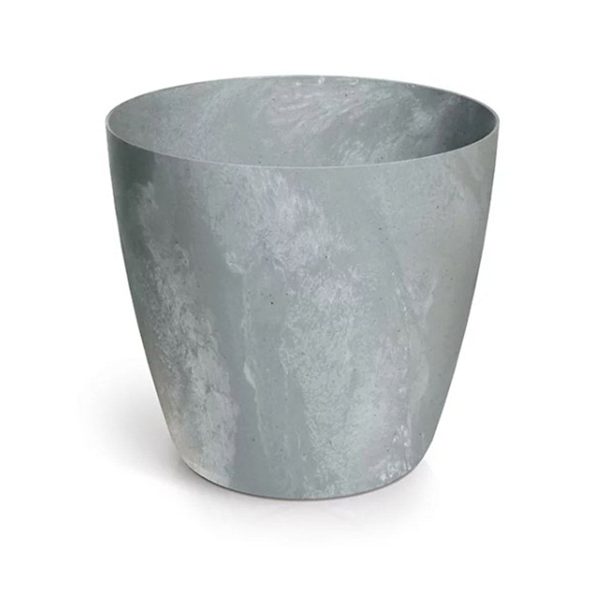 Maceta MATE efecto cemento gris 12.7x13.8x13x8cm