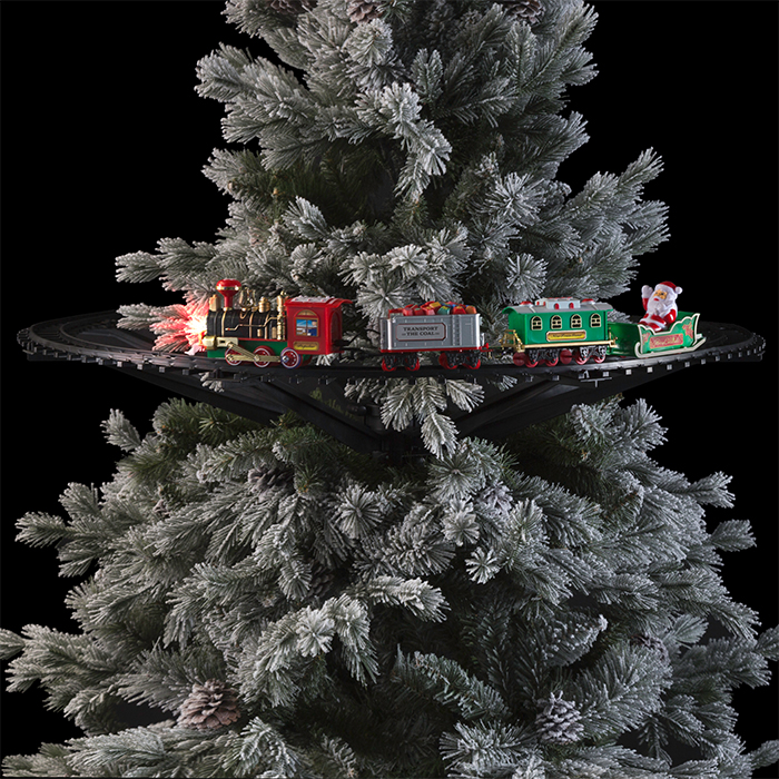 Tren Luminoso Decorativo Para &Aacute;rbol De Navidad