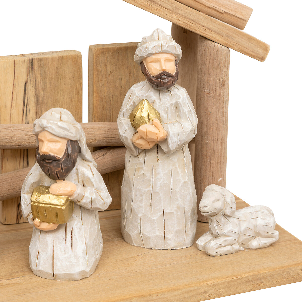 Pesebre  Con 7 Figuras 