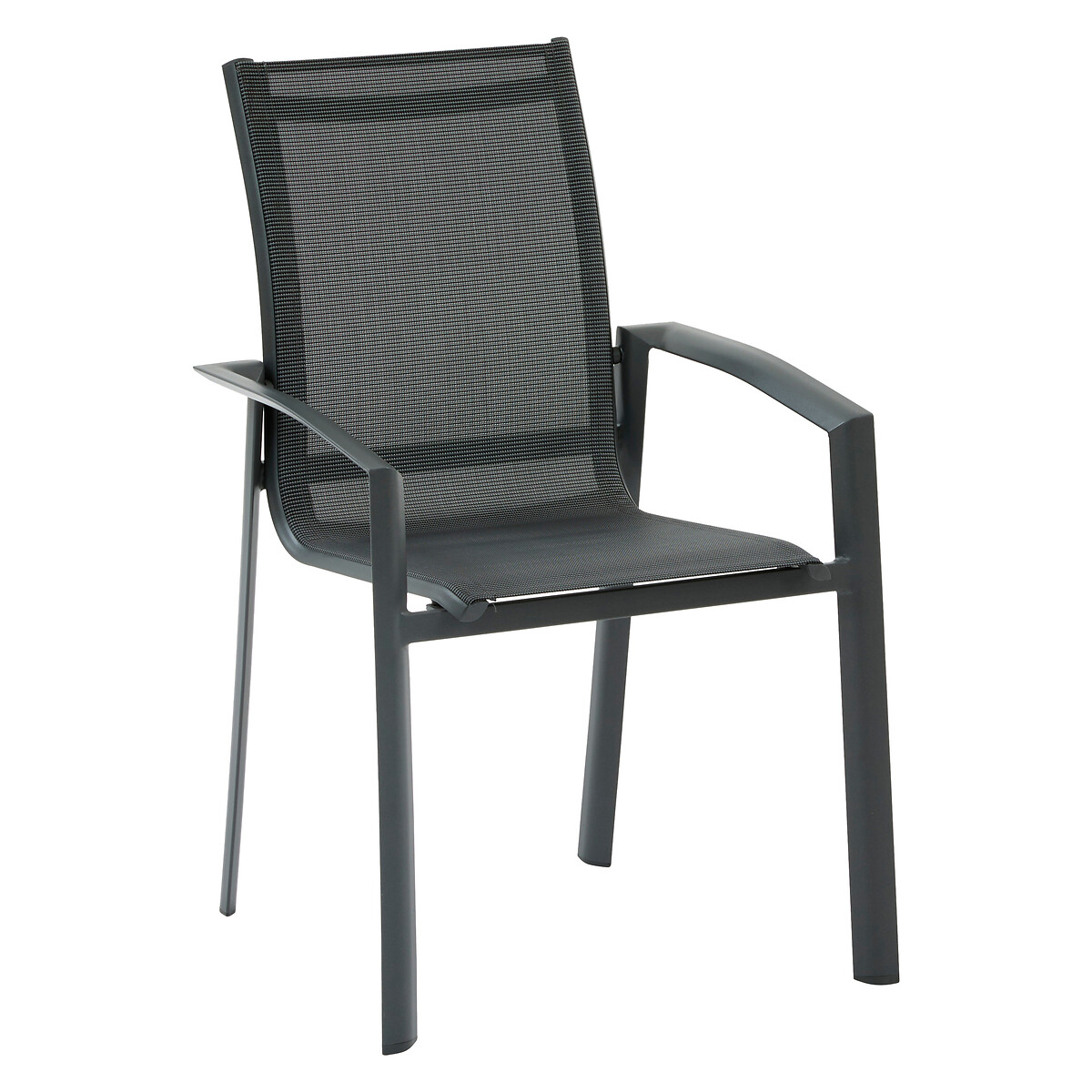 Silla con brazos AXANT poivre/graphite