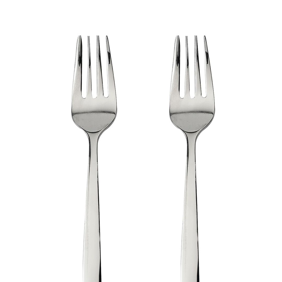 Juego 2 Tenedores De Postre