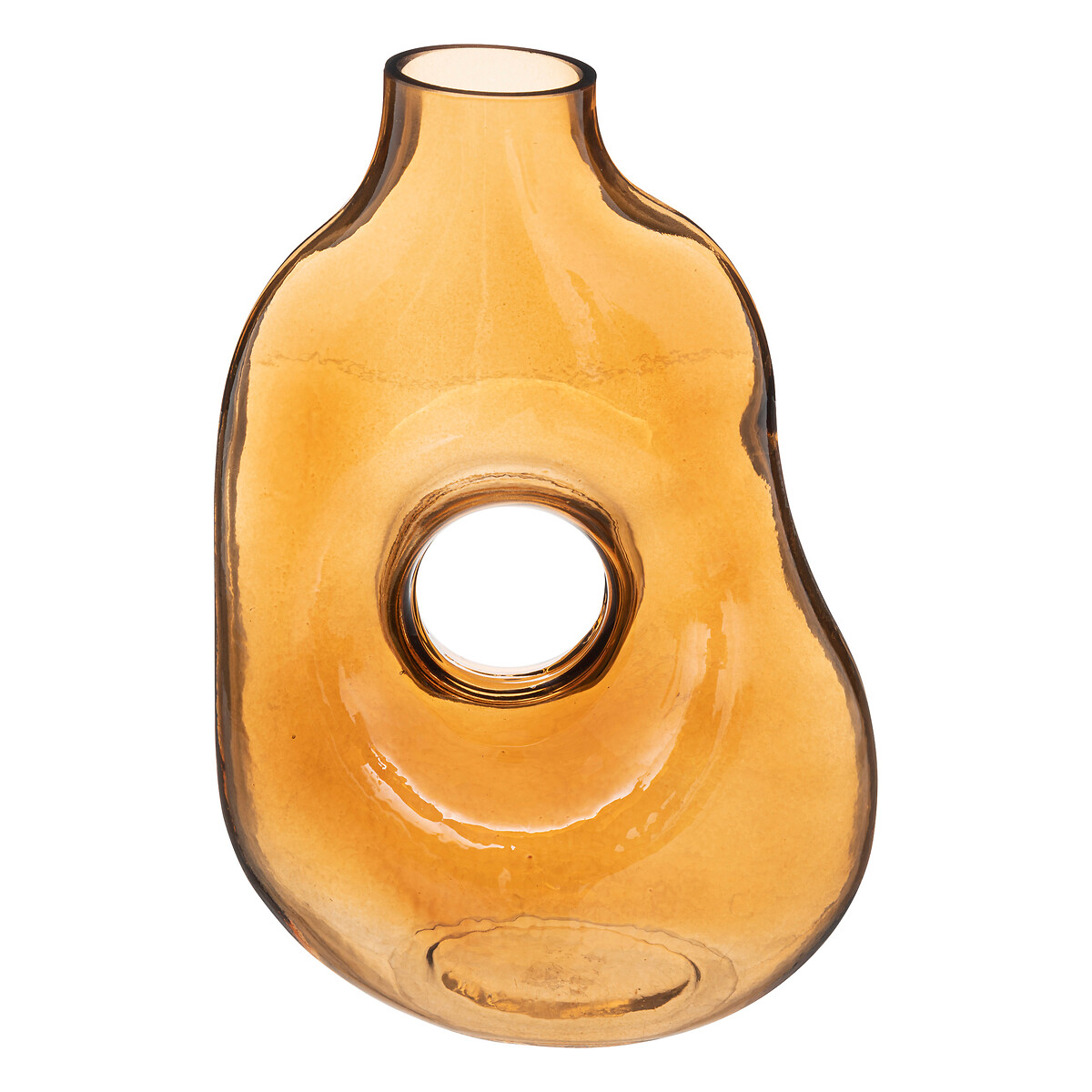 Jarr&oacute;n De Vidrio Donut 18x10x24.5Cm