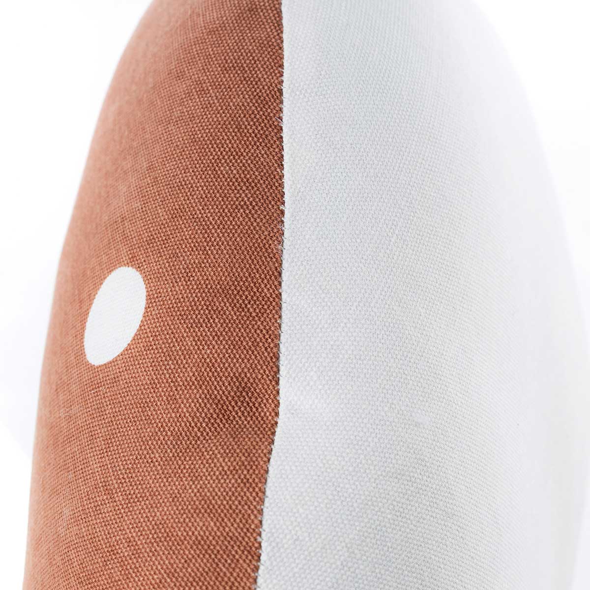 Almohada Ferme Champiñón Terracota