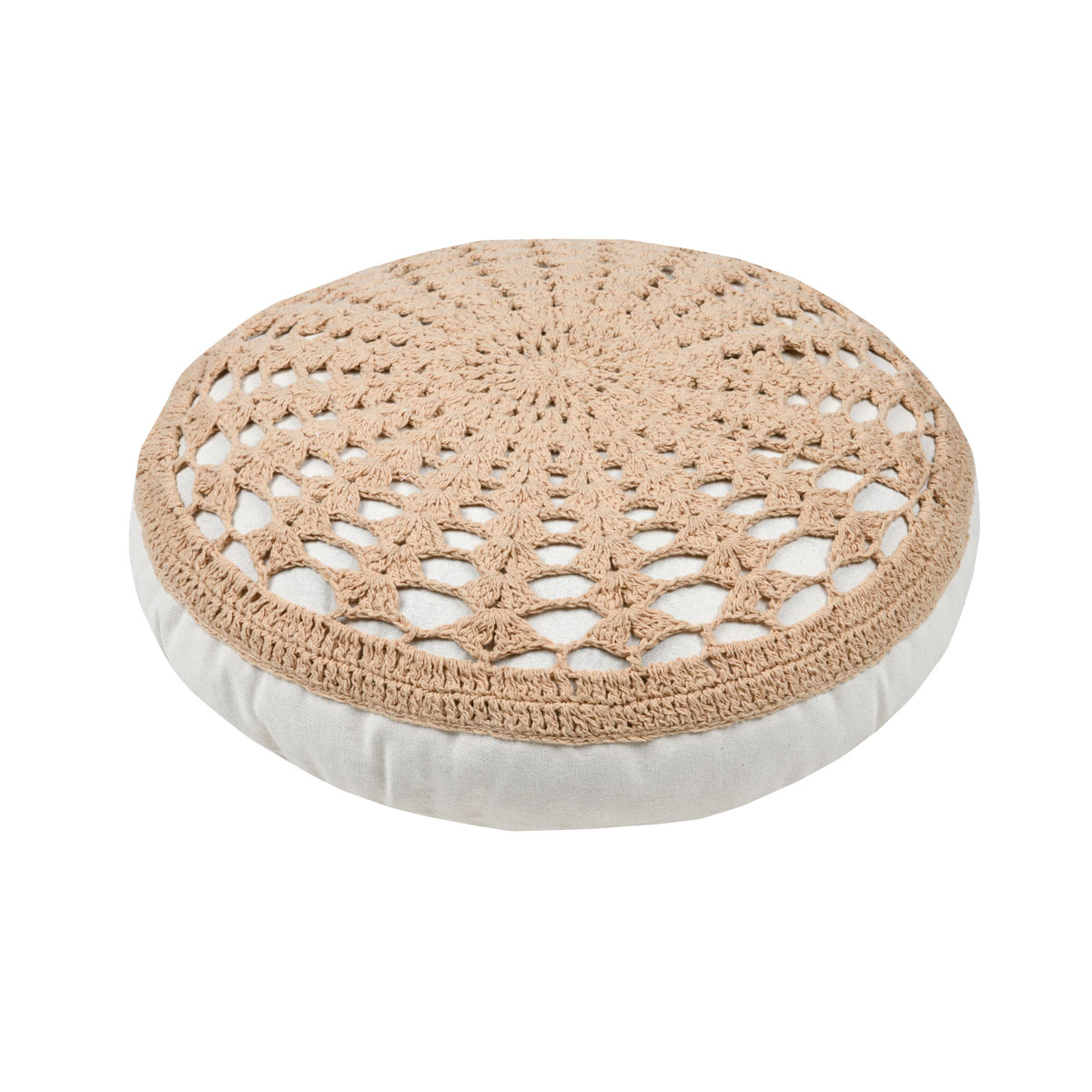 Coj&iacute;n MEKONG  natural de algod&oacute;n 45x45cm