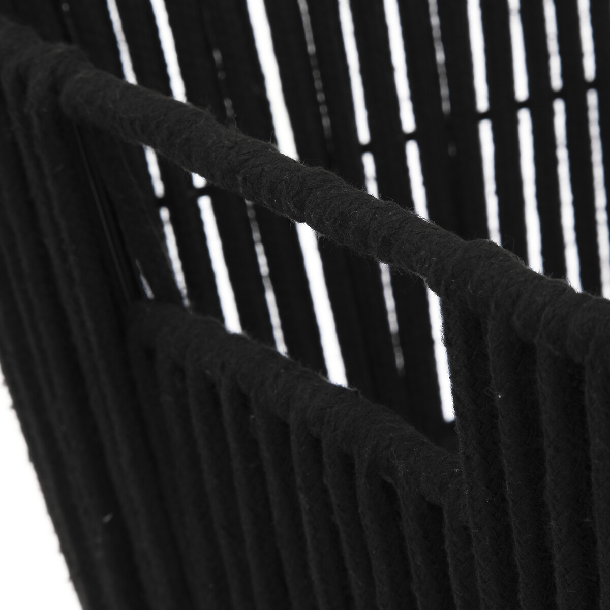 Cesto de almacenaje wc negro