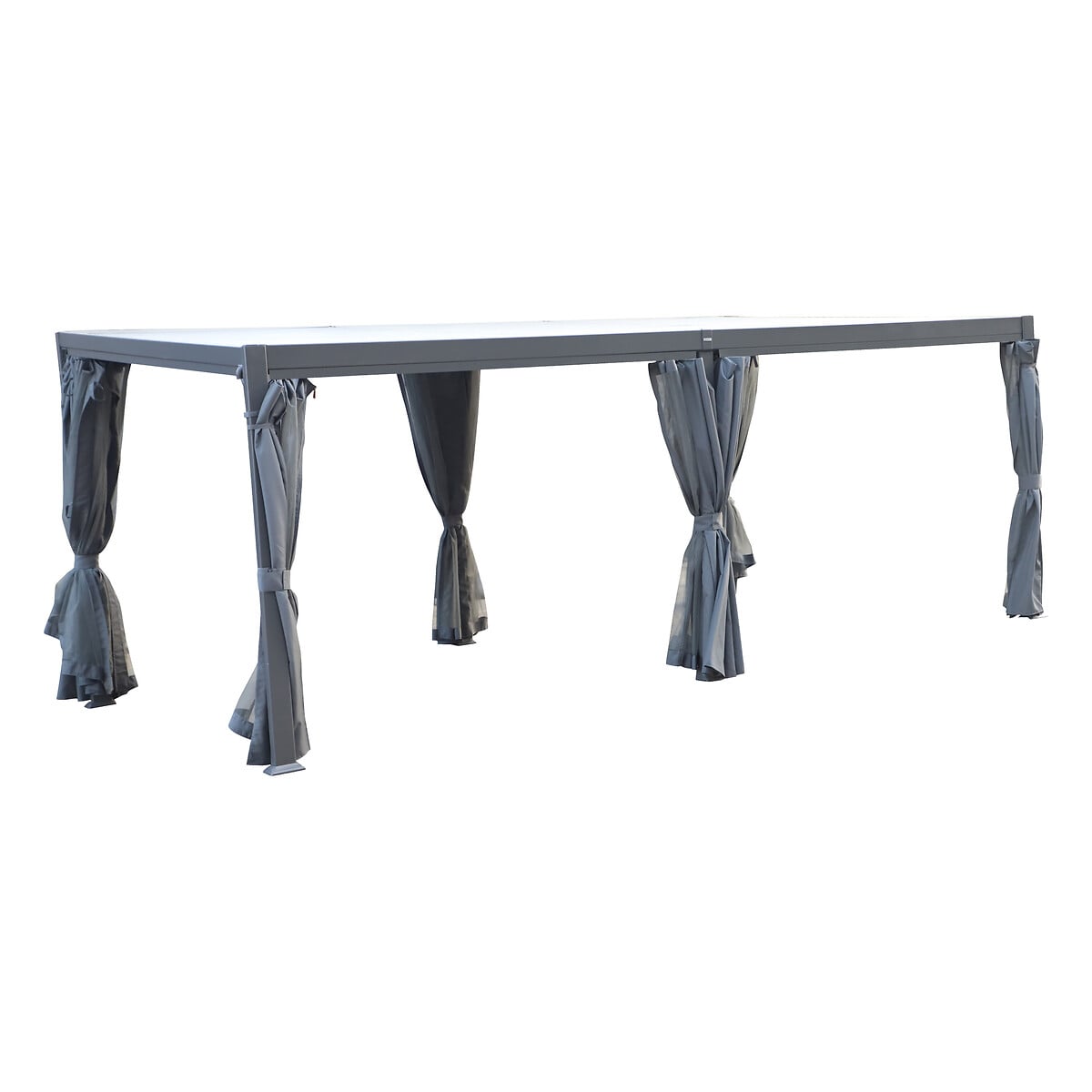 P&eacute;rgola AVILA Gris Grafito 3.5x6M
