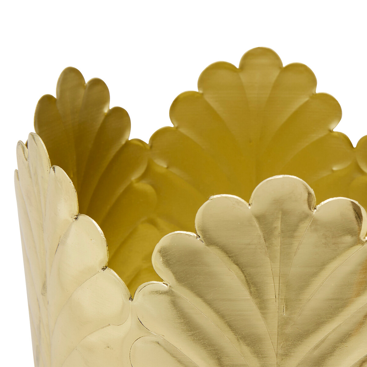 Jarrón tamaño 2/2 BELLI dorado 18cm