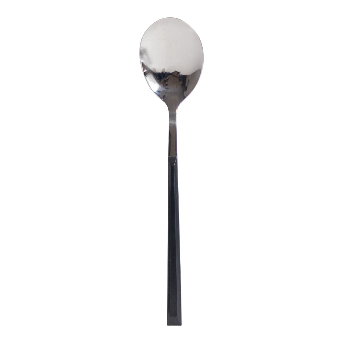 Colher De Mesa Lune Inox Com Cabo Preto