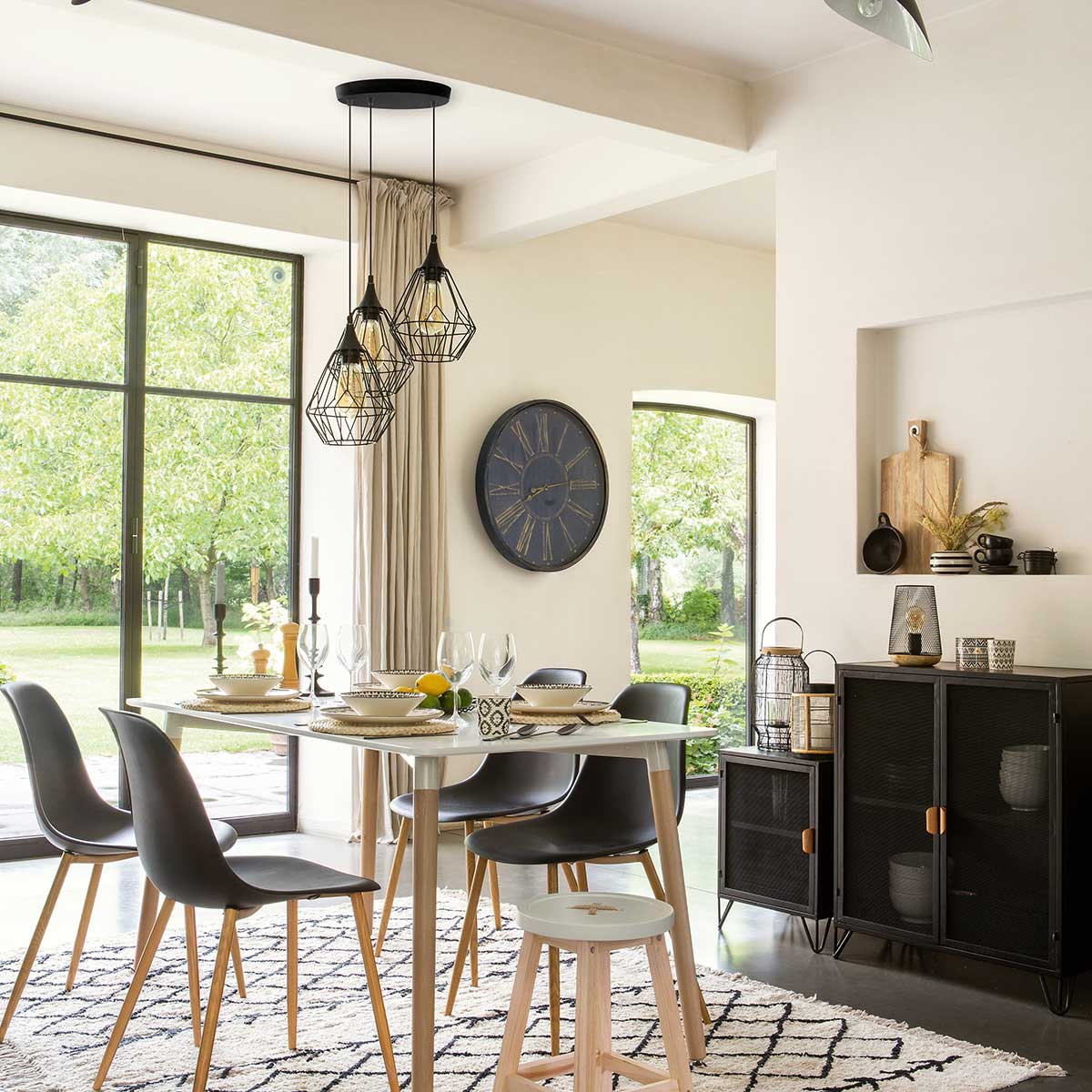 Lámpara De Techo Kaore 24.5x80Cm