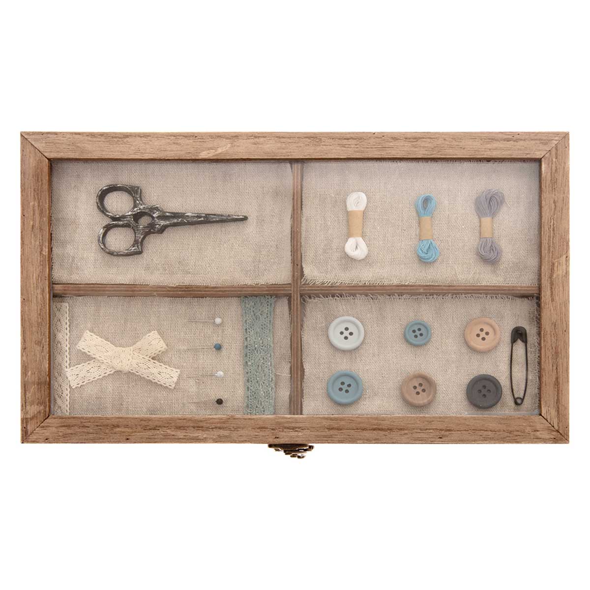 Caja de costura ATELIER de madera 