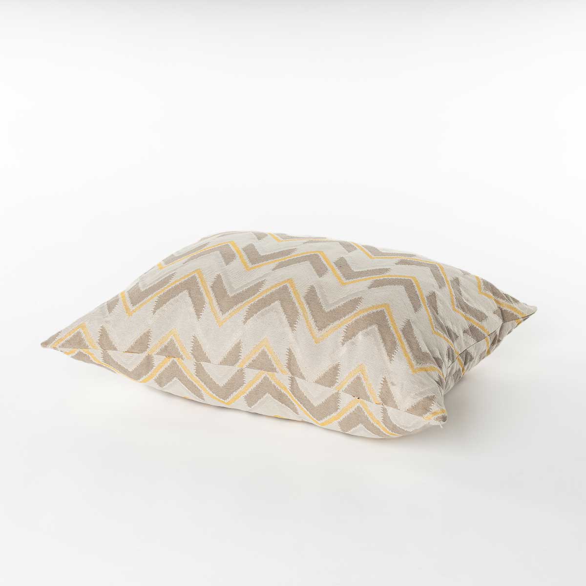 Almohada VIBES amarillo y beige 45x60cm