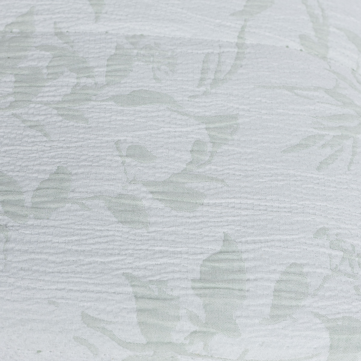 Colcha hojas AUREN verde 250x270cm