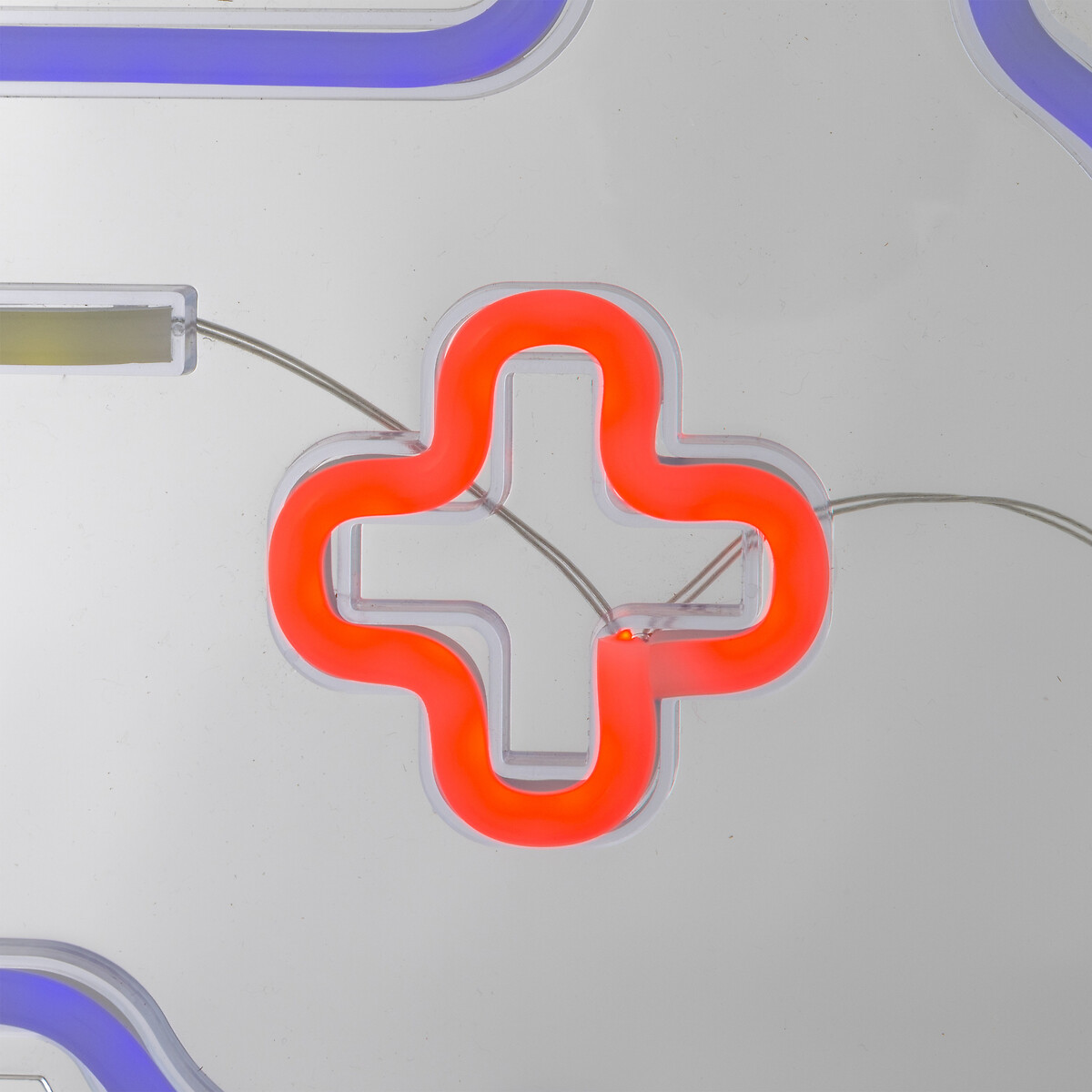 Decoración mural Led neon mando juegos