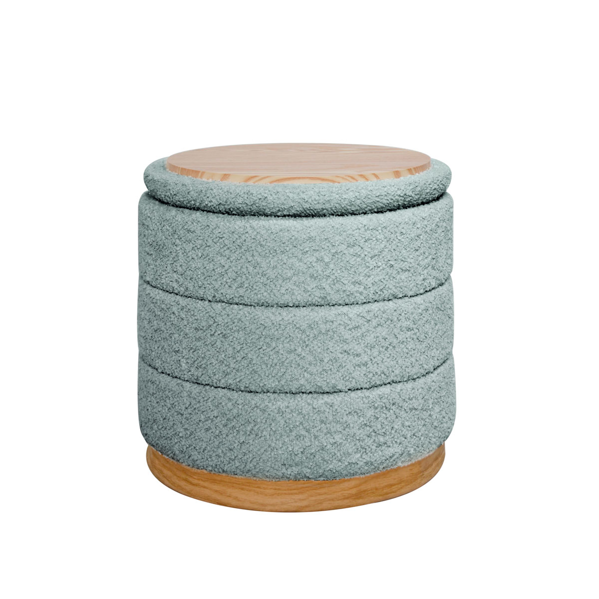 Puf/mesa BATH verde 37x39cm