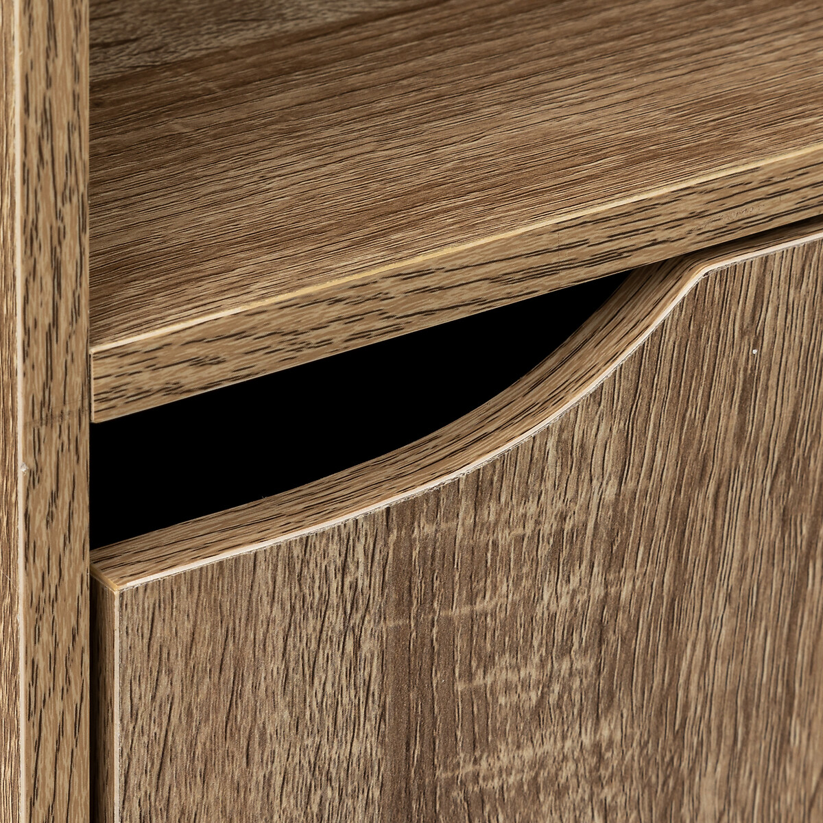 Estantería Mix Natural Con Puerta