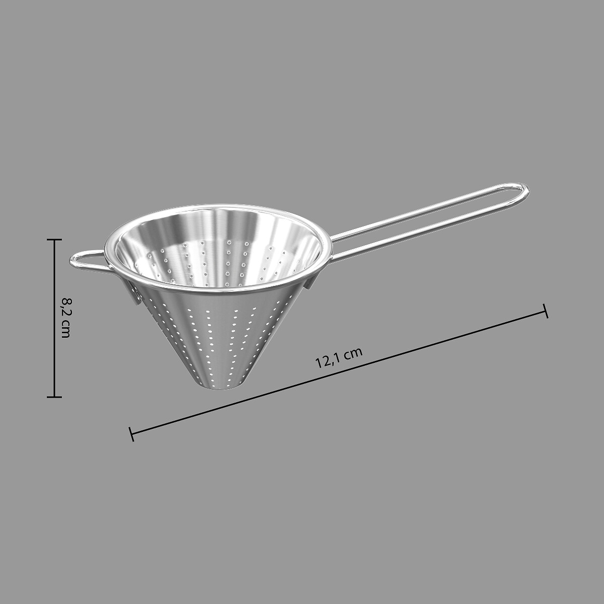 Colador De Acero Inoxidable 16Cm