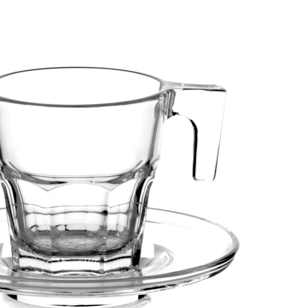 Taza De Café Con Plato Casablanca 70Cc