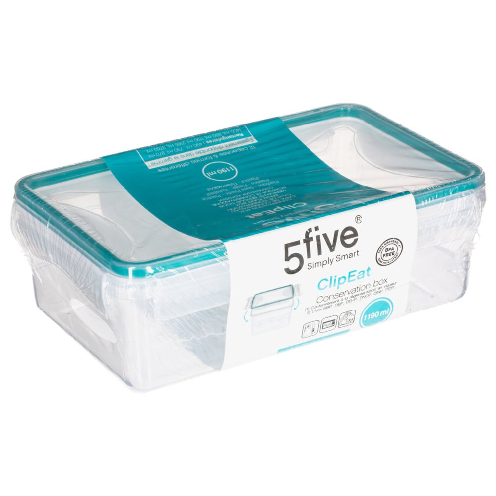 Herm&eacute;tico pl&aacute;stico CLIPEAT 1190ml