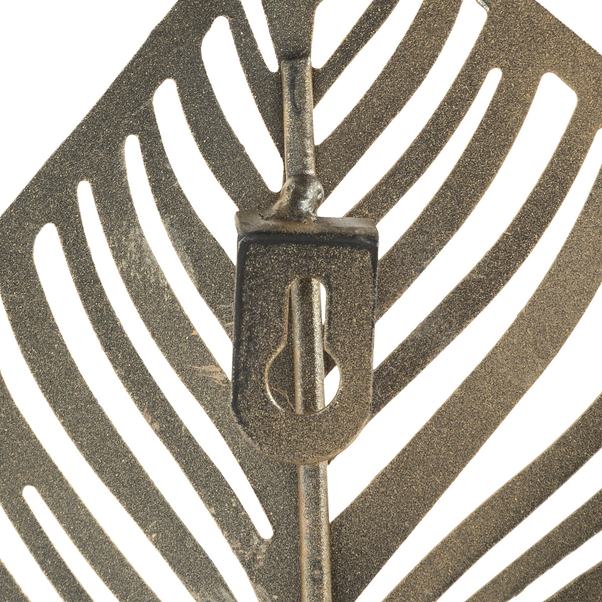 Decoración de pared NADIA hojas metal