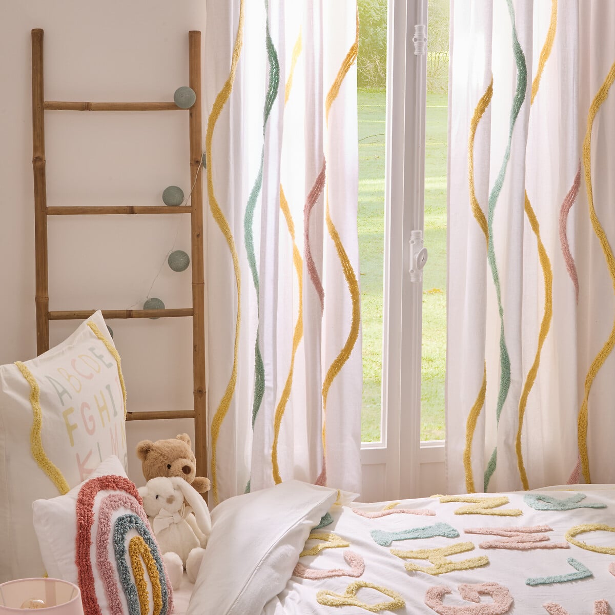 Cortina TUFY blanca 140x260cm
