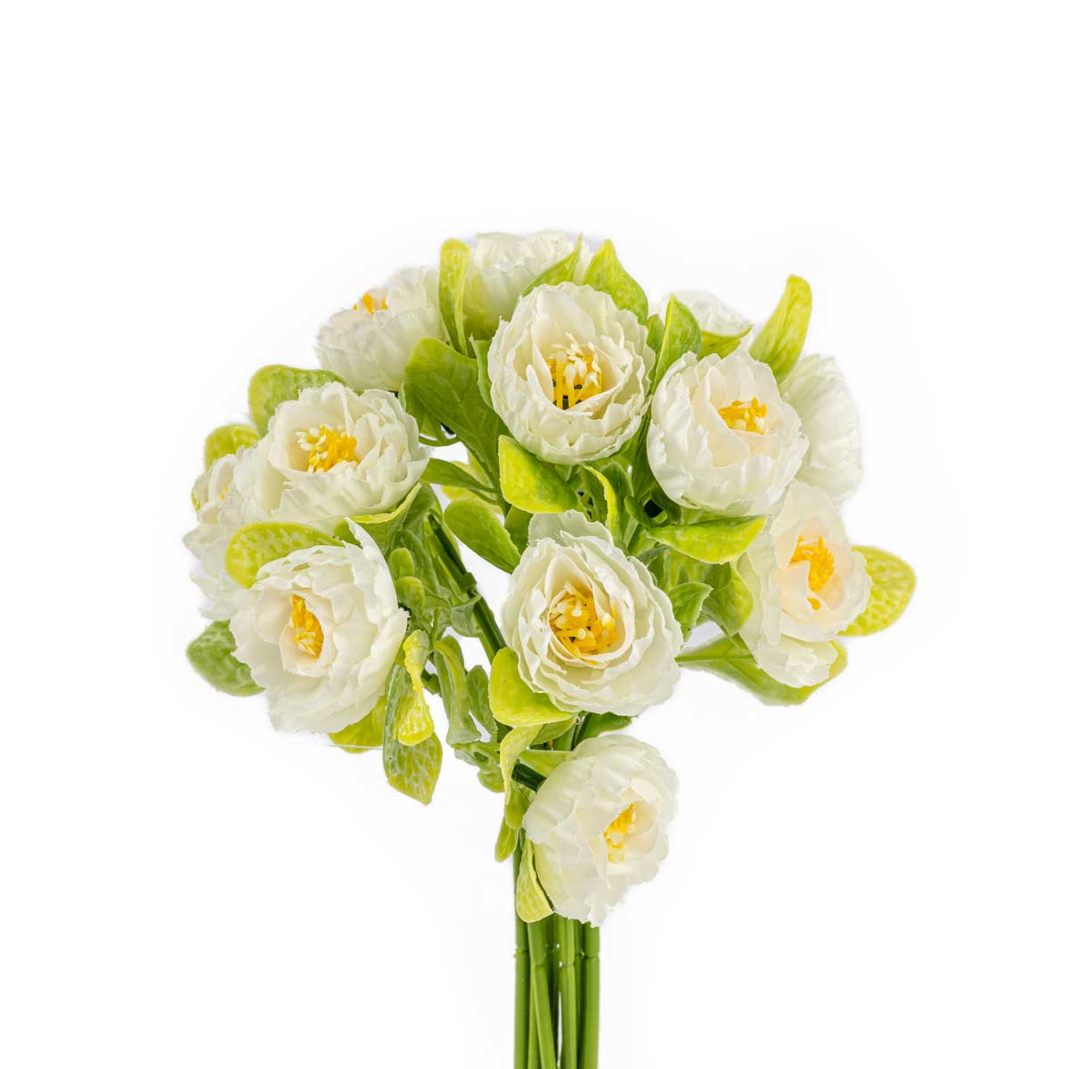 Bouquet Con 15 Camelias Blancas 23Cm