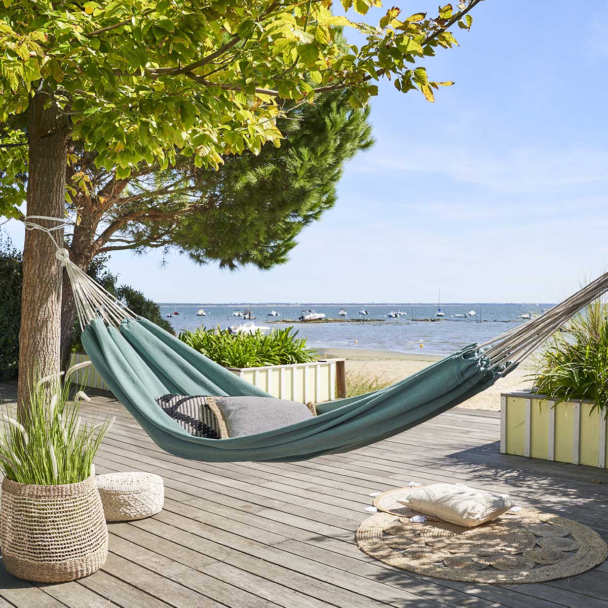 Cama De Rede Yaqui Verde Jade Sem Estrutura 150x307cm