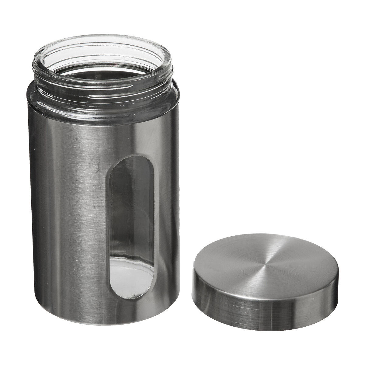 Tarroo Vidrio/Inox Tapa Hermética 0.9L