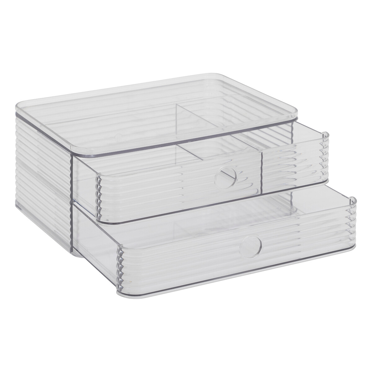Organizador con 2 cajones GAMME PLASTOR 10x23,3x16