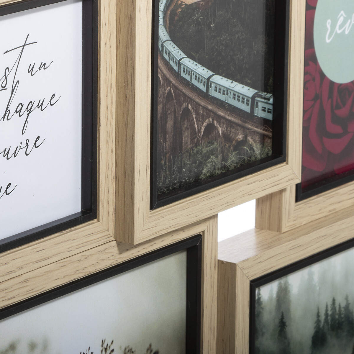 Marco De Fotos Múltiple 10 Fotos 58x49Cm